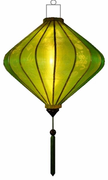 Groene lampion diamant 45