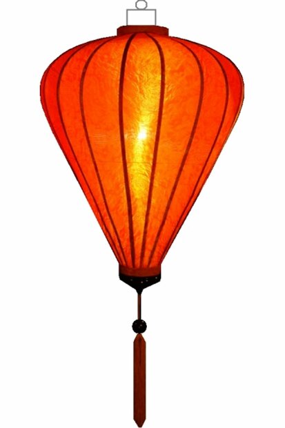Oranje lampion ballon 72