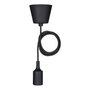 Zwarte pendule voor lampion binnen