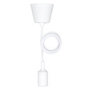 Witte pendule voor lampion binnen