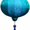 Türkisfarbene Lampion Globus