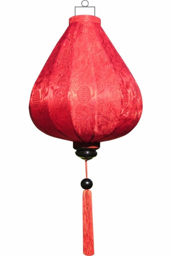 Rotfarbe Lampion Tropfen
