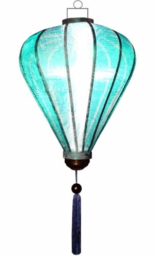 Turquoise lampion ballon