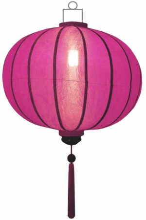 Roze lampion globe