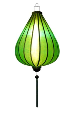 Groene lampion druppel
