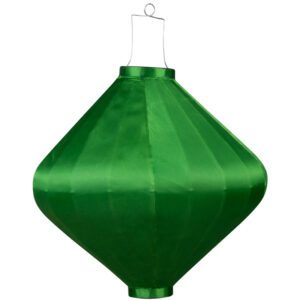 Groene tuinlampion diamant